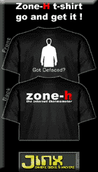 Zone-H's T-shirt